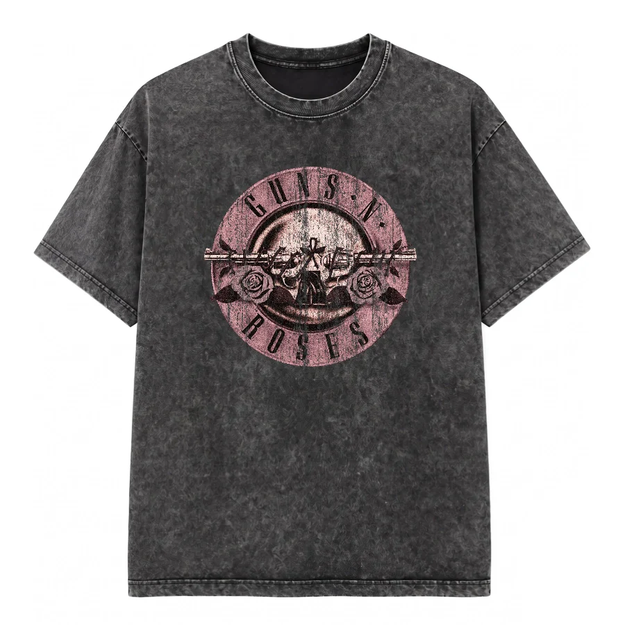 Remera Acid Wash de Guns N' Roses