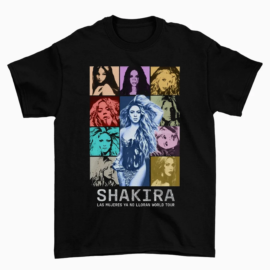 Remera de Shakira - Las Mujeres ya no Lloran World Tour