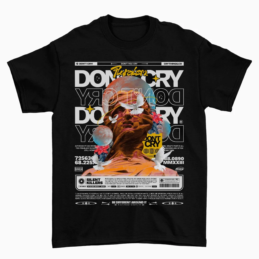 Remera Don't Cry