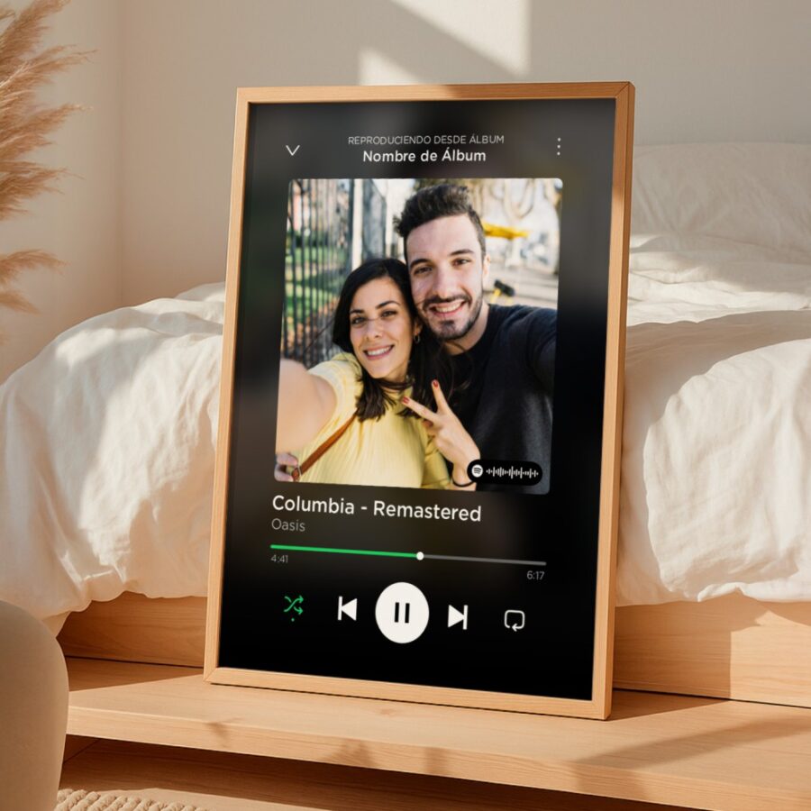 Cuadro Spotify Personalizado