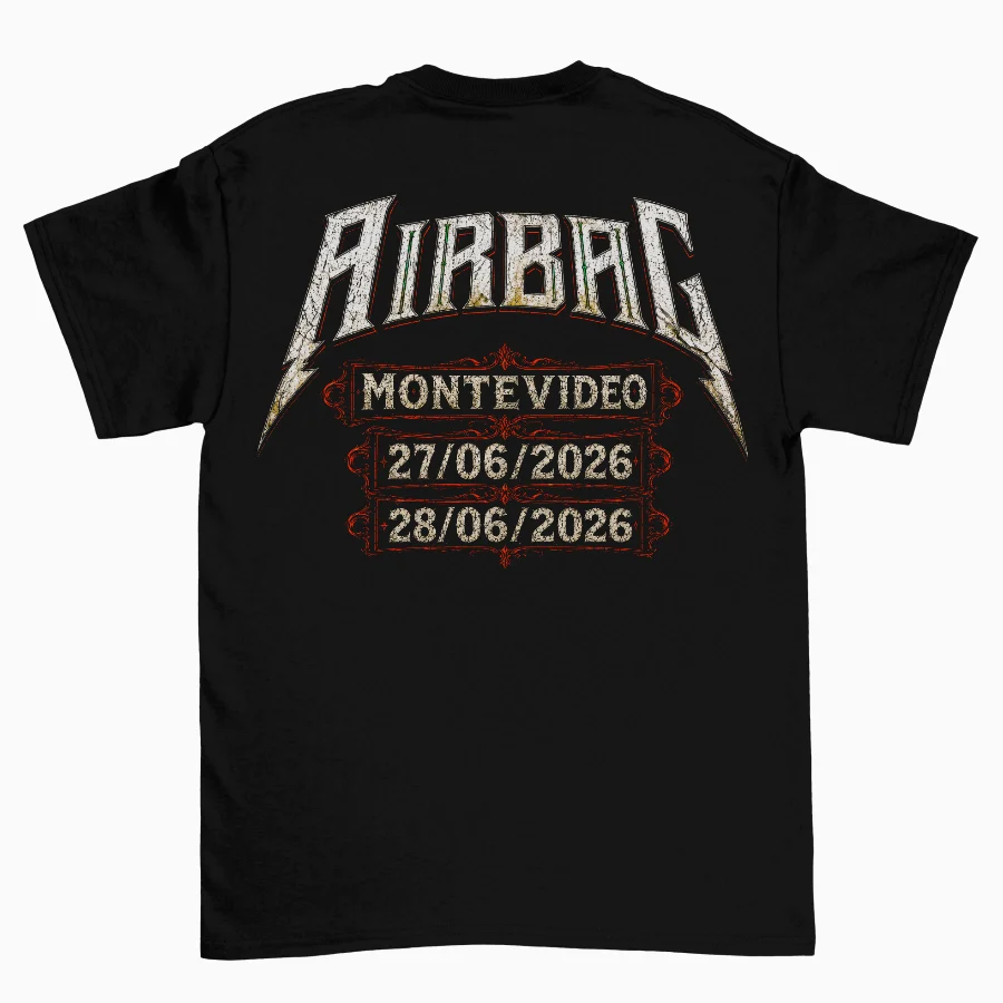 Remera de Airbag - Montevideo 2026