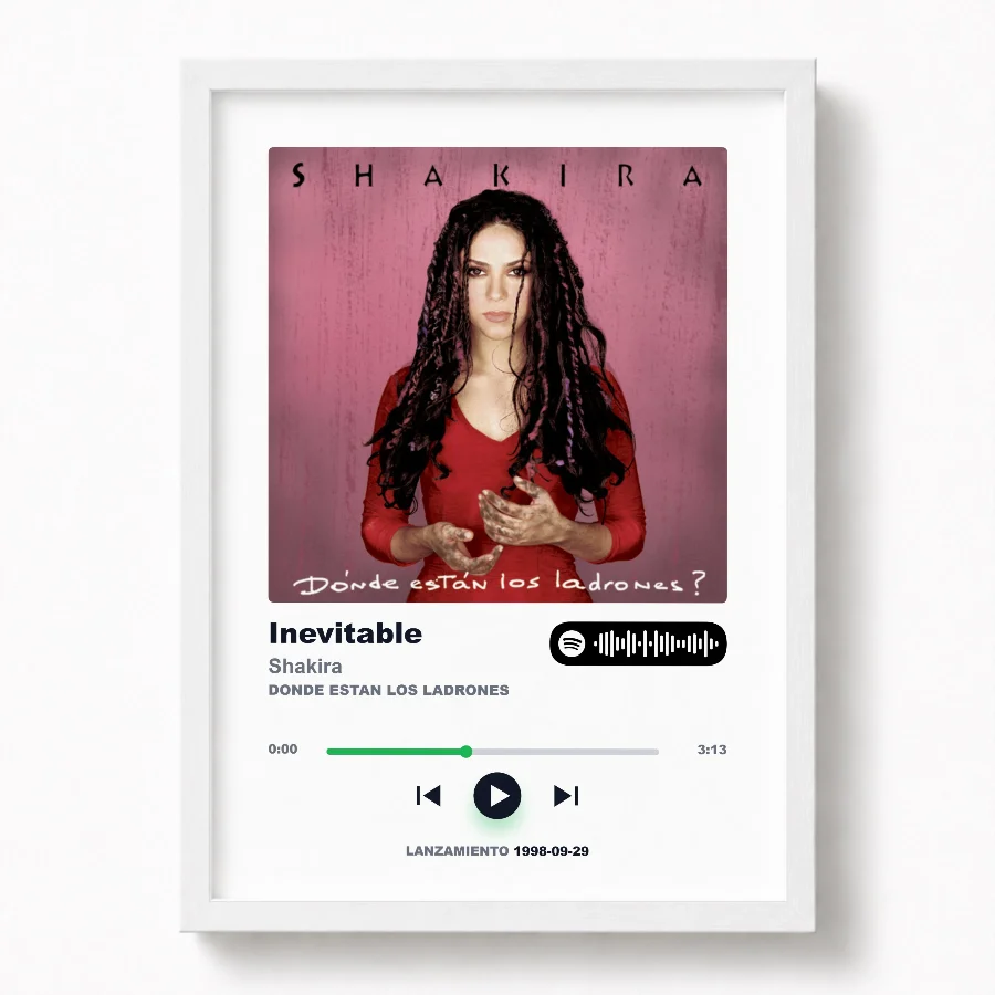 Spotify de Inevitable Shakira