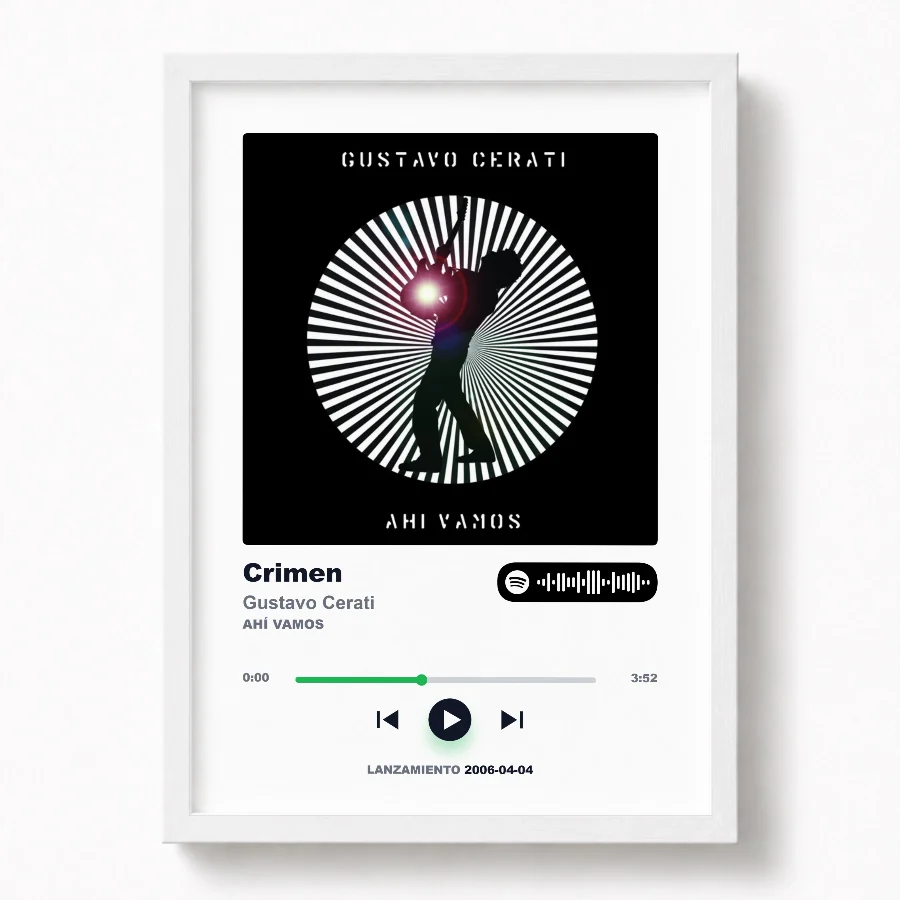 Spotify de Crimen Gustavo Cerati