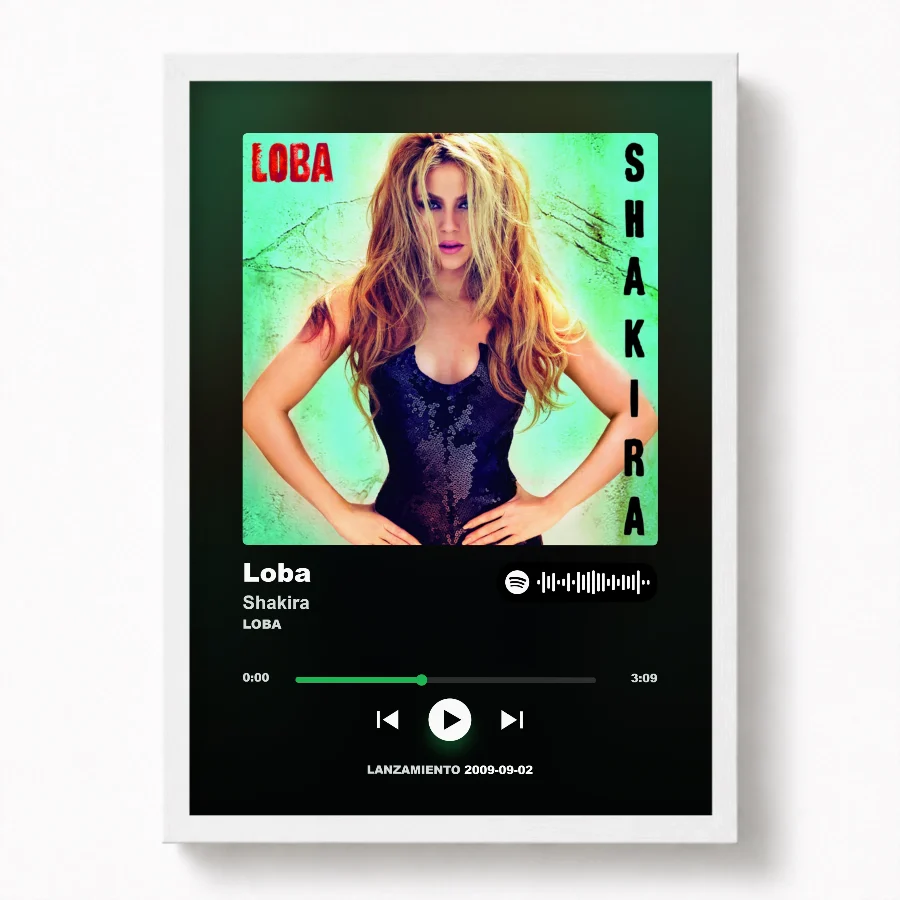 Spotify de Loba Shakira
