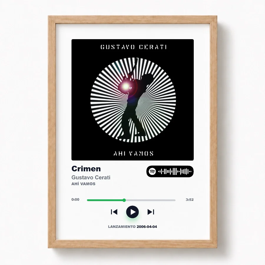 Spotify de Crimen Gustavo Cerati