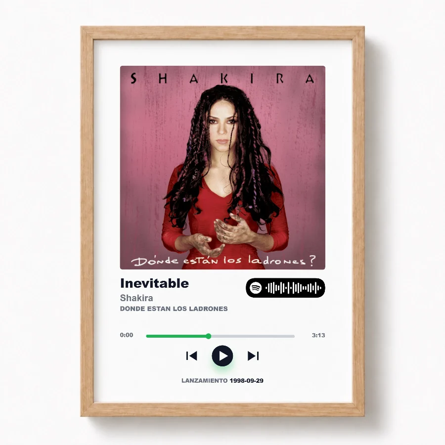 Spotify de Inevitable Shakira