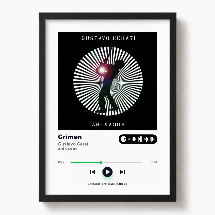 Spotify de Crimen Gustavo Cerati