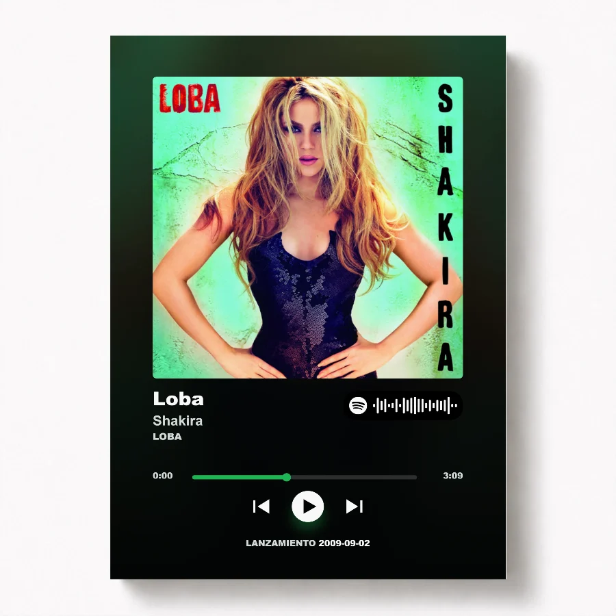 Spotify de Loba Shakira