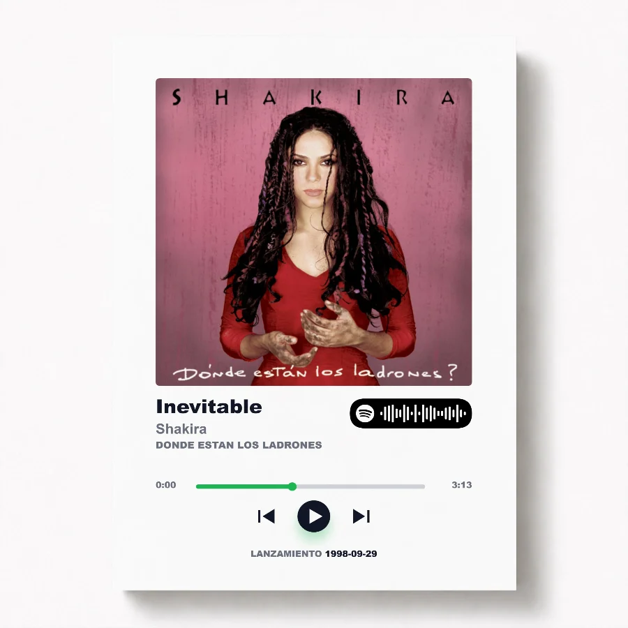 Spotify de Inevitable Shakira