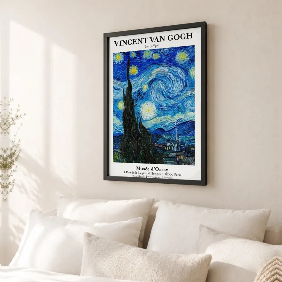 Cuadro de La Noche Estrellada