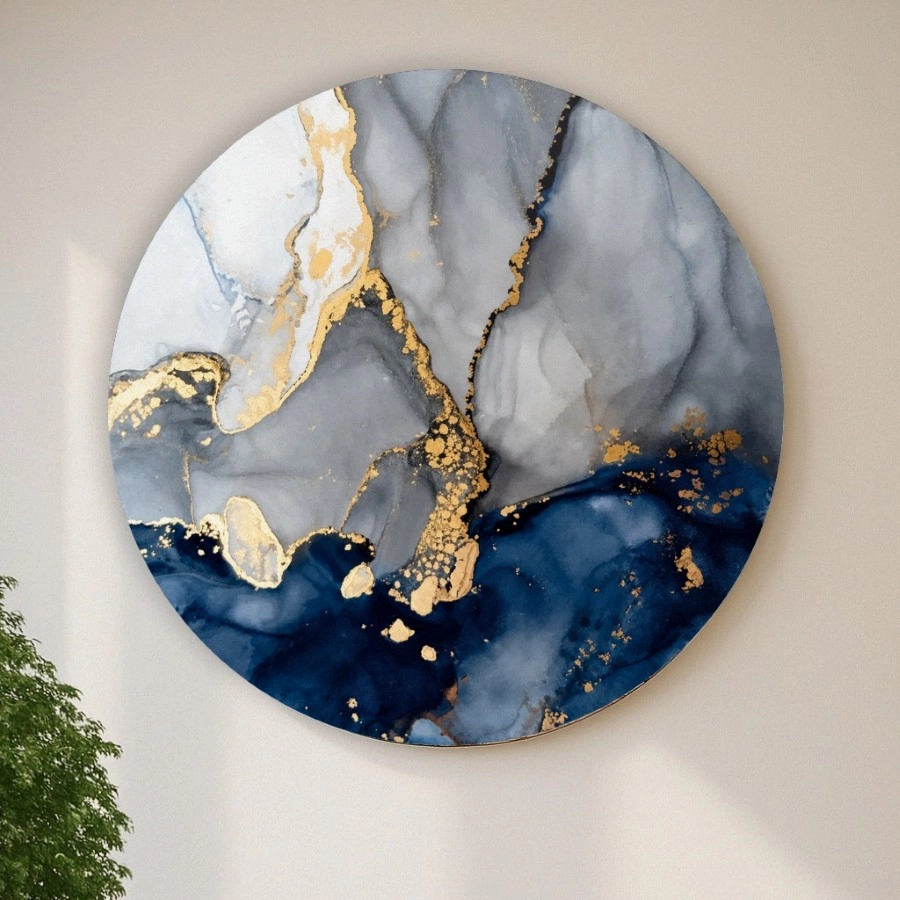 Cuadro circular Marmol Imperial