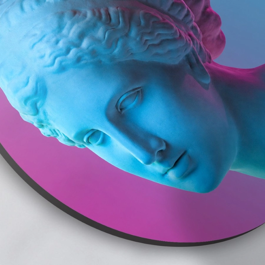 Cuadro circular Venus Neon