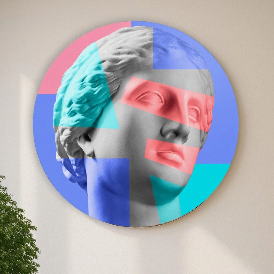 Cuadro circular Venus Prisma