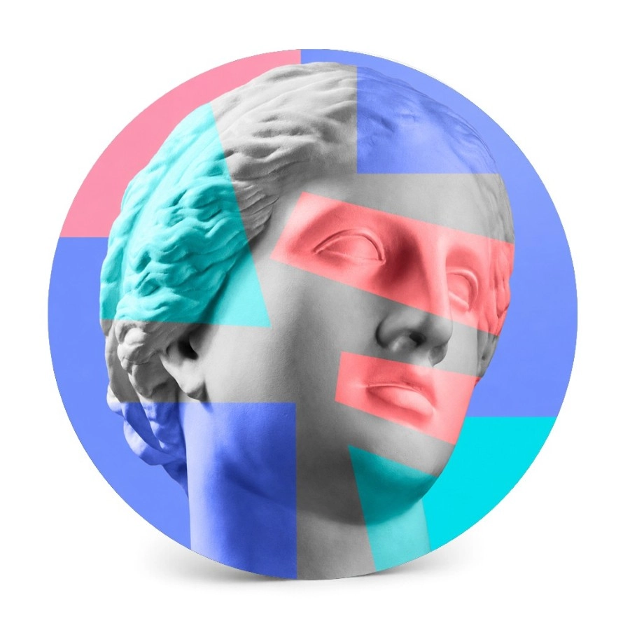 Cuadro circular Venus Prisma