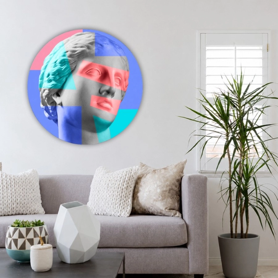 Cuadro circular Venus Prisma