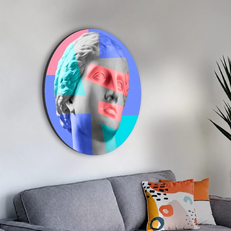 Cuadro circular Venus Prisma