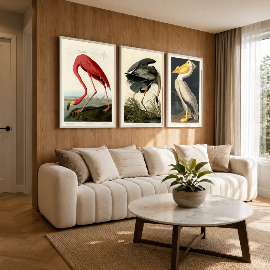 Birds of America - Set of 3