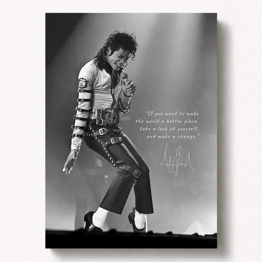 Cuadro de Michael Jackson