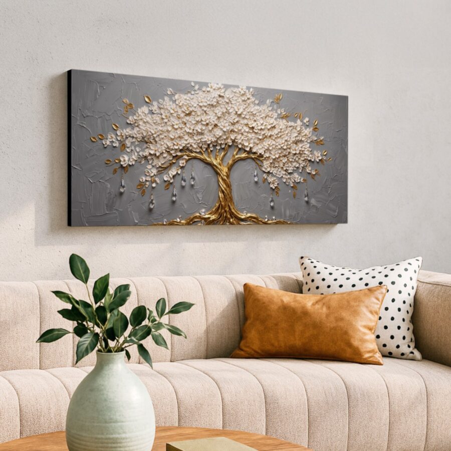 Mural Árbol Dorado