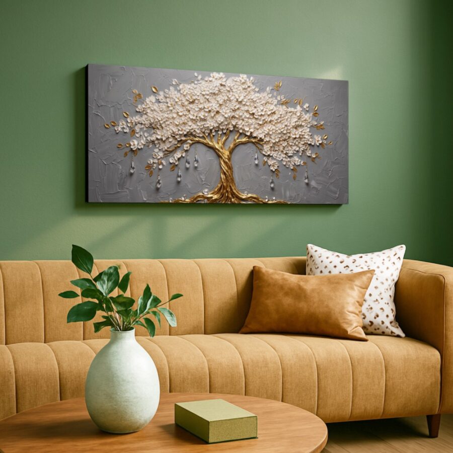 Mural Árbol Dorado