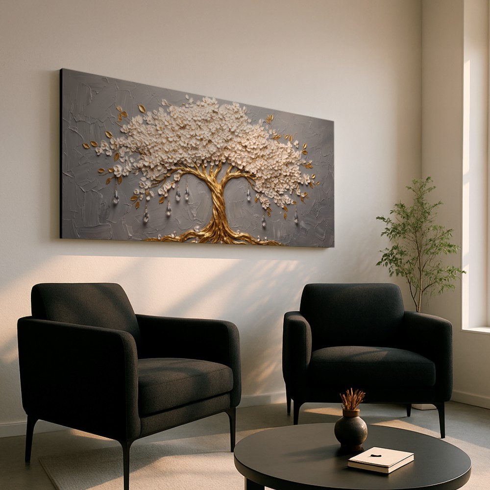 Mural Árbol Dorado
